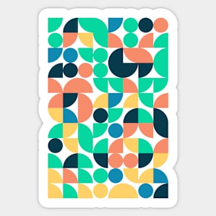 Rich Look Pattern - Shapes #12 Sticker